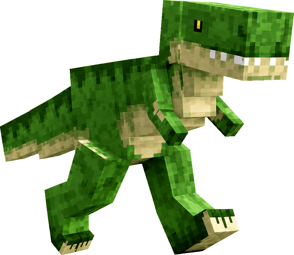 Orca Minecraft T-rex model